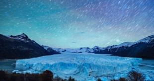 ¿Qué pasó en el glaciar Perito Moreno? Hacían fotos nocturnas y captaron misteriosas luces