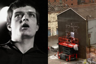 Joy Division: El mural de Ian Curtis en Mánchester es tapado con publicidad y estalla la polémica