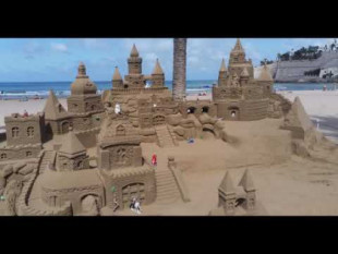 La sorprendente ingeniería de los castillos de arena