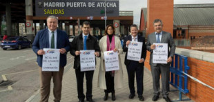 Cargos del PP exigen que los trenes de la Región de Murcia paren en Atocha