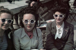 Raras fotos en color del París ocupado por los alemanes durante la Segunda Guerra Mundial, años 40 (ENG)