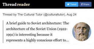 Una breve guía sobre la arquitectura soviética