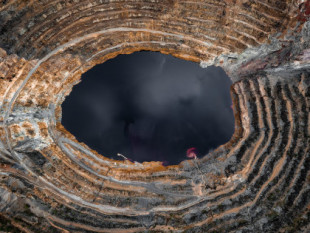 El proyecto de la mina de cobre de Ríotinto en Andalucía, España, fotografía de Tom Hegen