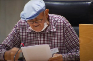 Mariano Turégano, 82 años, usuario de una residencia: "Muchas veces la comida es tan deleznable que estamos horas y horas sin comer nada"