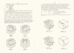 Las «Notas sobre el Cubo Mágico de Rubik» de David Singmaster en su formato original