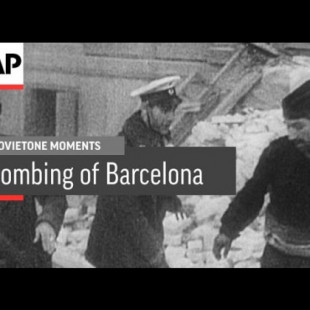 VÍDEO: Así quedó Barcelona tras ser bombardeada por los fascistas en 1938