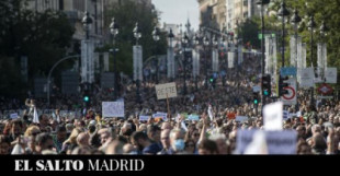 El Ayuntamiento de Madrid prohíbe el acceso a la azotea para cubrir la manifestación