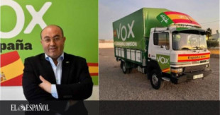 El adiós de José Bonilla a Vox: vende el camión que le hizo famoso en El Ejido y se da de baja del partido