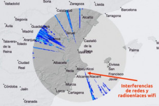 Sanción de 2.800€ tras interferir con el wifi al radar meteorológico de la AEMET eliminando la protección DFS