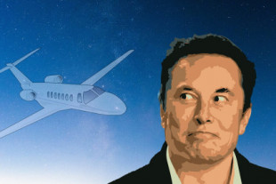 Elon Musk prometió no borrar la cuenta que seguía los movimientos de su avión privado, pero ahora sabemos que la ocultó