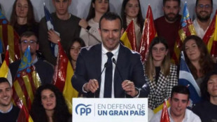 El presidente provincial del PP de Valencia se ve obligado a dejar de hablar en valenciano en el mitin de Feijóo tras las críticas del público