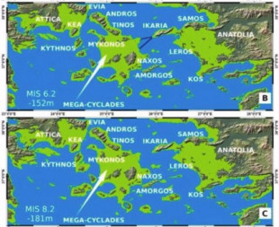 Ancestros humanos fueron capaces de surcar el Egeo hace 450.000 años