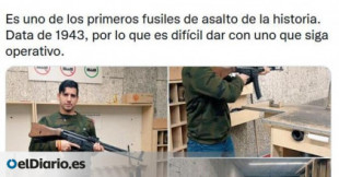 Un cargo de jóvenes de Vox en València comparte imágenes en sus redes disparando un fusil de asalto y simbología falangista