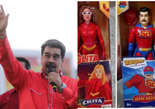 “Súper Bigote”: Gobierno de Venezuela regaló juguetes de superhéroe inspirado en Maduro a los niños en Navidad