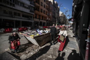 La gran chapuza del concejal Ramírez en Ponzano (PP), el epicentro de las terrazas de Madrid: “No he visto una obra igual”