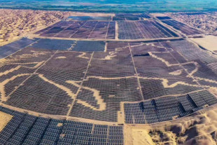 China tiene entre manos el megaproyecto de placas solares más grande del mundo... En su región autonoma de Mongolia Interior