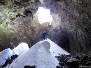 Una impresionante cueva de hielo esconde un trozo desconocido de la historia de Canarias