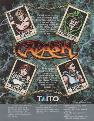 Cadash, clásico arcade RPG de Taito (1989)