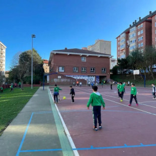 «Sin fútbol, el patio del colegio resurge de otra manera»