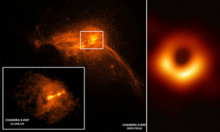 Algo se escapa de la atracción de un agujero negro a casi la velocidad de la luz y la NASA lo graba [ENG]