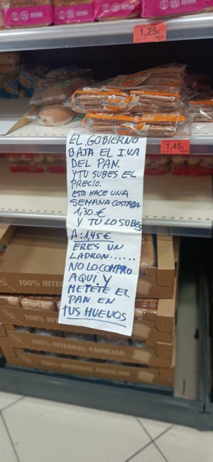 Hoy en un supermercado español