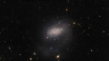 Un asteroide se cuela en una imagen cósmica del Hubble