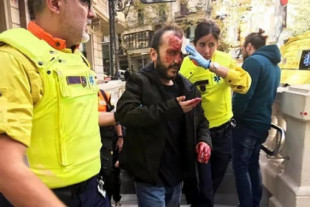 Confirman los casi 4 años de prisión para un independentista por empujar por las escaleras del metro a un hombre con una bandera española