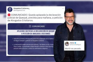 Abogados Cristianos recoge cable con su 'denuncia' contra Héctor de Miguel y el cómico responde: &quot;Mentir es pecado&quot;