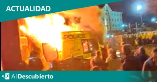 Cientos de manifestantes de extrema derecha atacan un hotel en Liverpool donde habían sido alojados refugiados