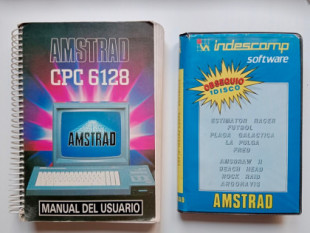 Videojuegos "de antaño": Los juegos regalo de Indescomp para Amstrad CPC (La pulga, Fred, Argo Navis, La plaga galáctica…)
