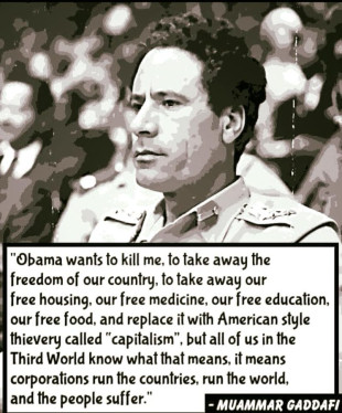 La OTAN mató a Gaddafi para detener la formación de los Estados Unidos de África