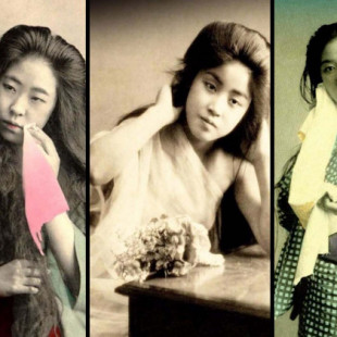 Hermosas fotos antiguas de geishas y maiko durante la era Meiji, 1890s-1910s