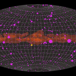 Doce meses de explosiones de rayos gamma captadas por Fermi (ING)