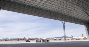 El único hangar con capacidad para dos Airbus A380 generará 150 empleos en Teruel