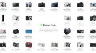 Digicam Finder, la base de datos de cámaras digitales más completa