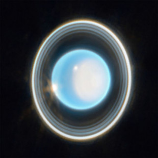 La reveladora imagen del planeta Urano donde un año equivale a 84 años terrestres