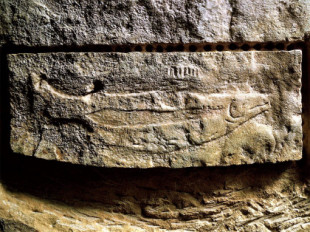 El relieve de un salmón de hace 25.000 años es la representación de un pez más antigua conocida