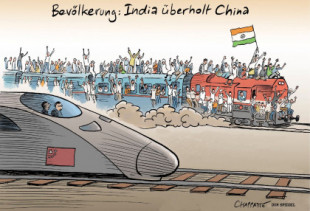La población de India supera a la de China [HUMOR]