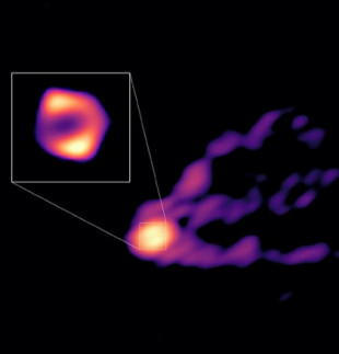 La esperada imagen del nexo entre el agujero negro M87* y su chorro relativista