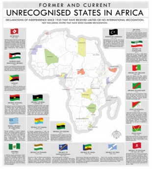 Los estados no reconocidos de África (2018) [Ing-Es]