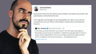 El divulgador Carlos Santana (@DotCSV) desmonta las afirmaciones sensacionalistas de Iker Jiménez sobre la conciencia de la IA