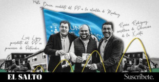 Un candidato del PP en Pontevedra se construyó sin licencia y con fondos de la UE cuatro pistas de pádel