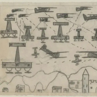 Cómo los niños refugiados dibujaban la Guerra Civil española en 1936 [ENG]