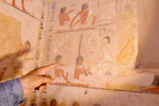 Encuentran en Saqqara dos talleres de momificación humana y animal, tumbas decoradas y numerosos objetos, además de queso egipcio del año 600 a.C