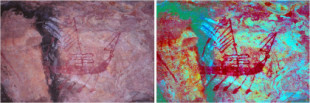 Arqueólogos identifican barcos de las Molucas en dibujos de arte rupestre australiano (ENG)