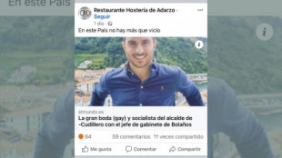 El homófobo comentario de un restaurante sobre la boda del alcalde de Cudillero