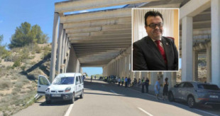 Muere atropellado el alcalde de Zuera, Luis Zubieta, cuando circulaba en bici por la N-330