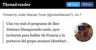 Una vez más el programa de Iker Jiménez blanqueando nazis