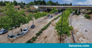 Un desastre previsible: la circunvalación y el colegio inundados en Zaragoza están sobre el cauce de un barranco