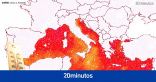 El Mediterráneo 'hierve' y registra su temperatura más alta de la historia: "No es normal, entramos en territorio desconocido"